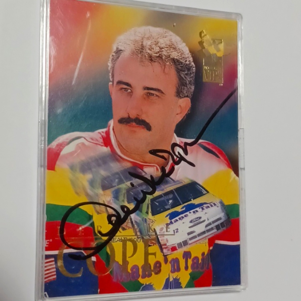 1995 VIP Autographs #7 Derrike Cope